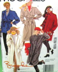 9179 DESIGNER 1-2 BREASTED COAT,JACKET, BELT PATTERN 10